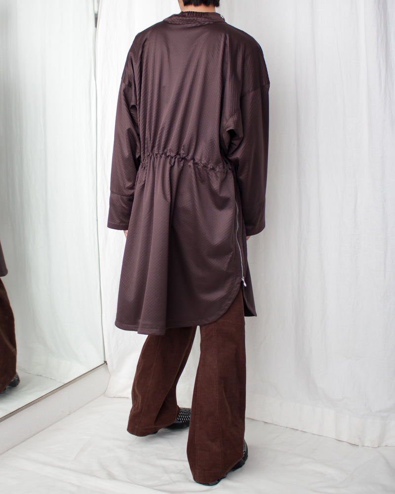 SOLIX PULLOVER COAT (KKSS25C03-58) Callisto Brown