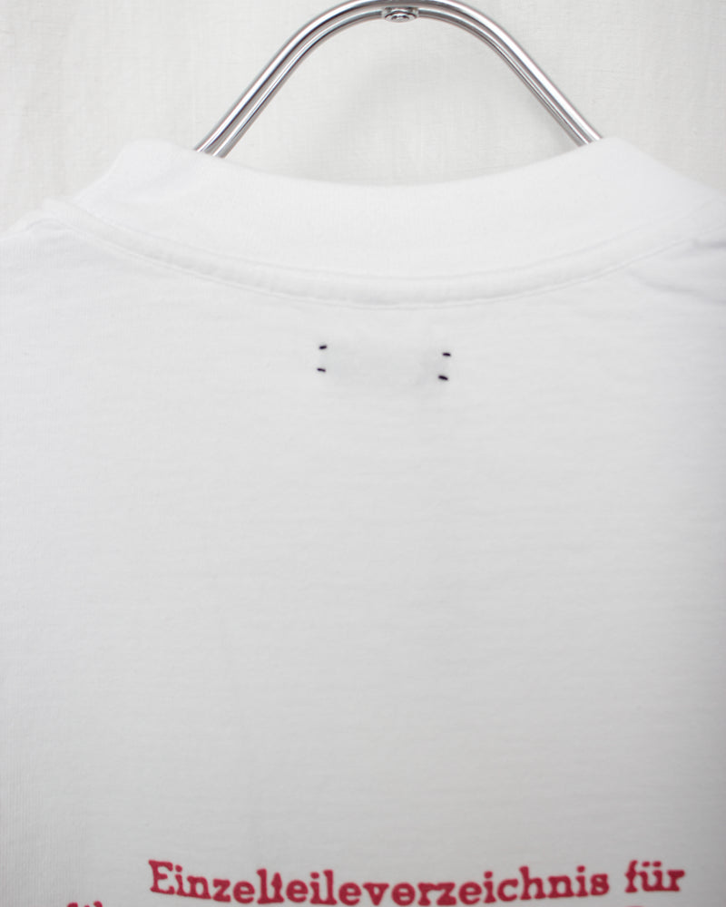 LES SIX / GUN CATALOGUE TEE - White (femtio-åtta-9-gun)