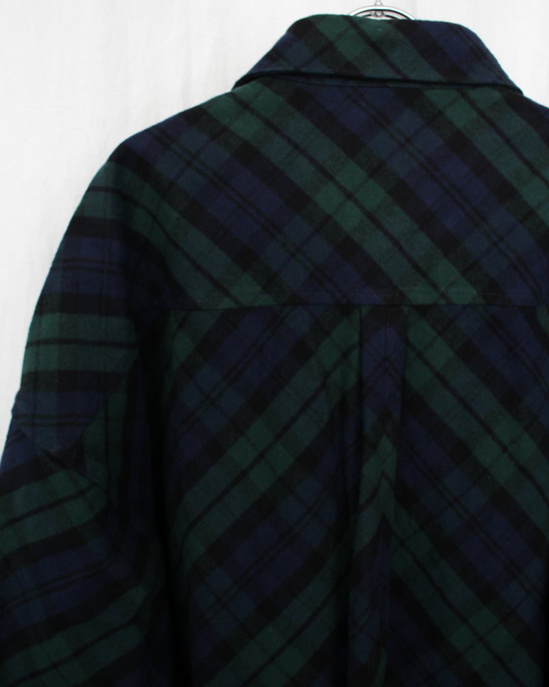 LES SIX / BIAS MEGA FLANNEL - Green (sju-9-sh-bmeg)