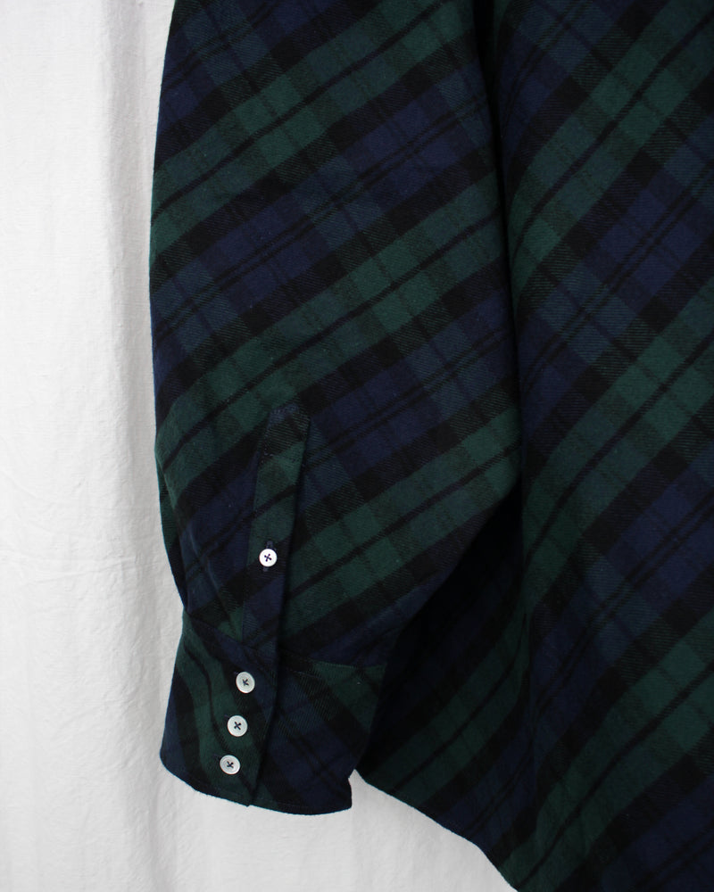LES SIX / BIAS MEGA FLANNEL - Green (sju-9-sh-bmeg)