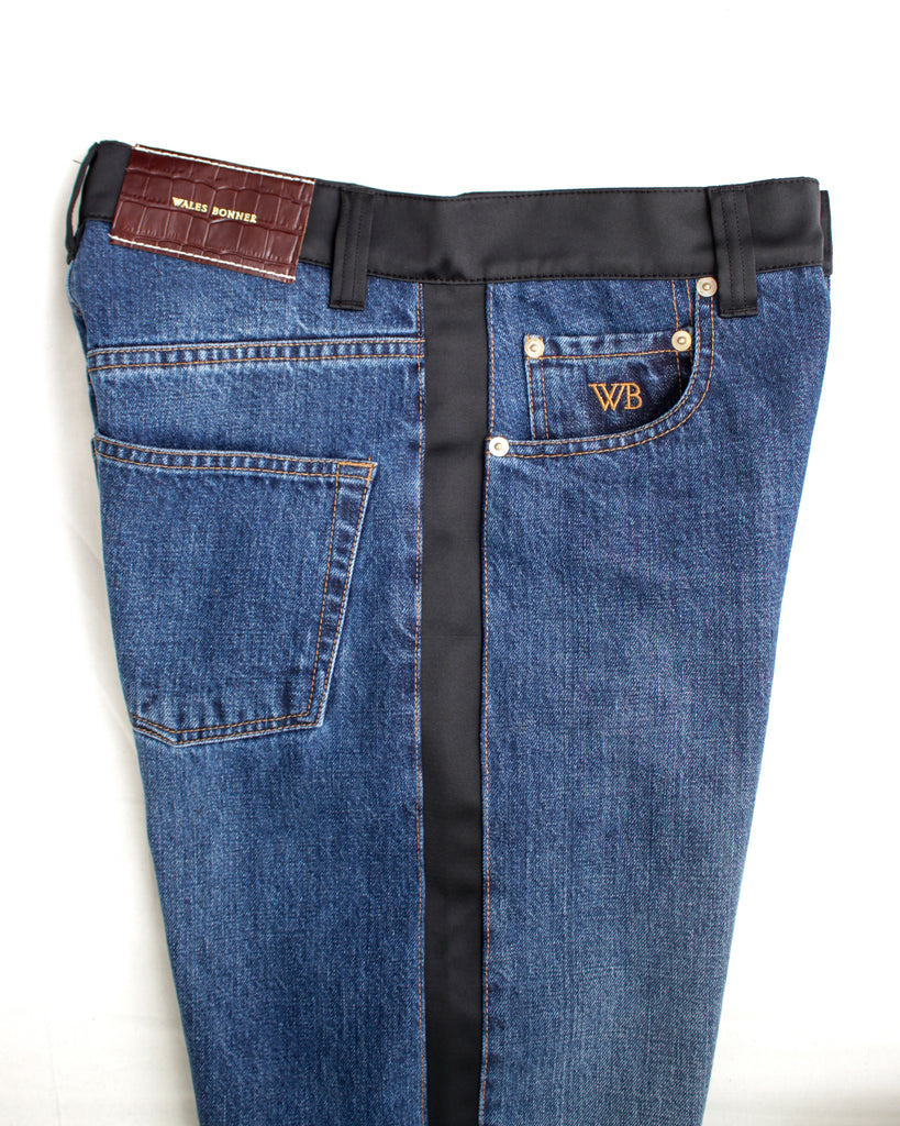 WALES BONNER / ECHO DENIM (MS25DE02-DE01-599-S) Indigo – Mukta / Sal