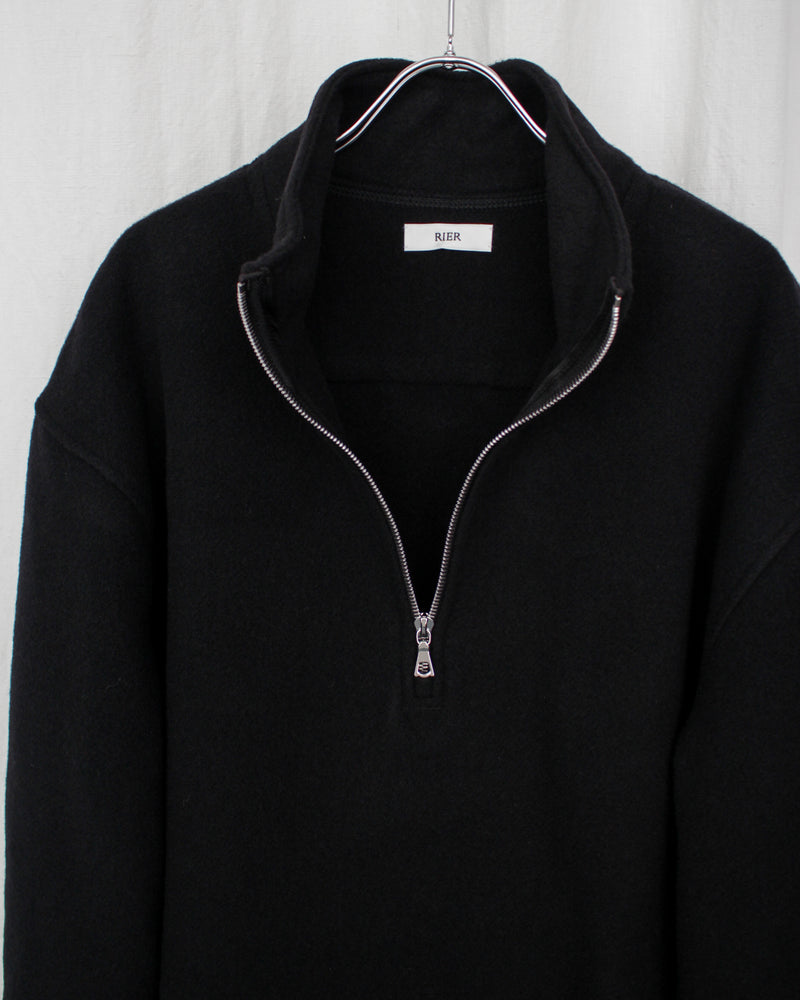RIER / FLEECE POLO - Black (NFL15 X02)