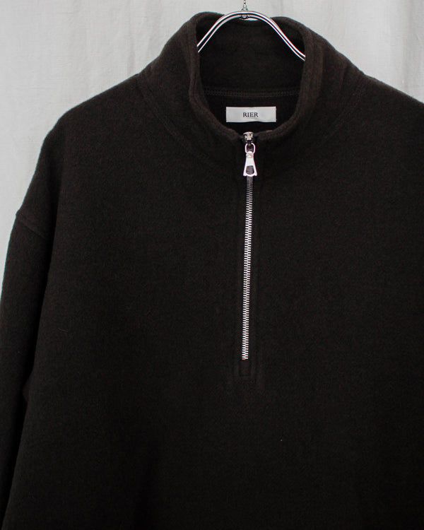RIER / FLEECE POLO - Tourbe (NFL15 X02)