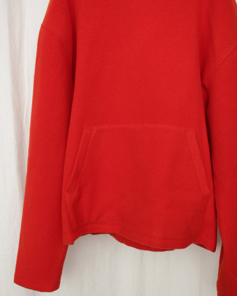 RIER / FLEECE HOODIE - Orange (NFL9 X02)