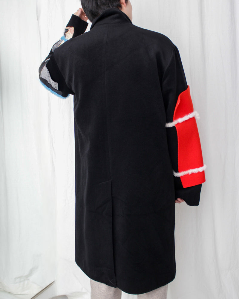 BROKEN CHAIR COAT (MUKTA EX AW24) Black