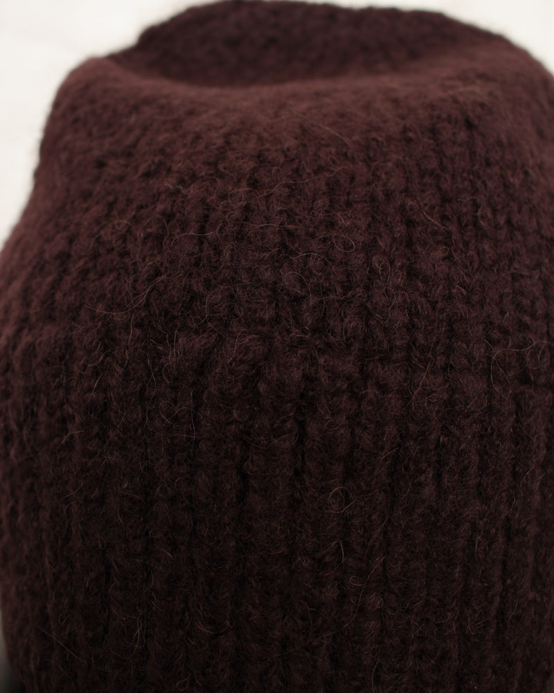 DRIES VAN NOTEN / MOSS 2709 M.K.BEANIE - Brown (252-021231-2709)