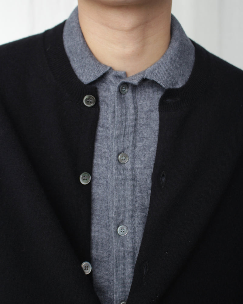 GREY INOX KNITTED SHIRT (CM-FIGMKT-02) Grey