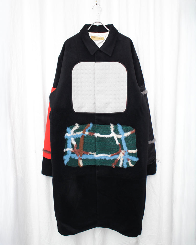 BROKEN CHAIR COAT (MUKTA EX AW24) Black