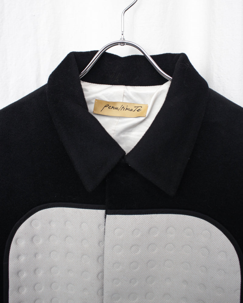 BROKEN CHAIR COAT (MUKTA EX AW24) Black