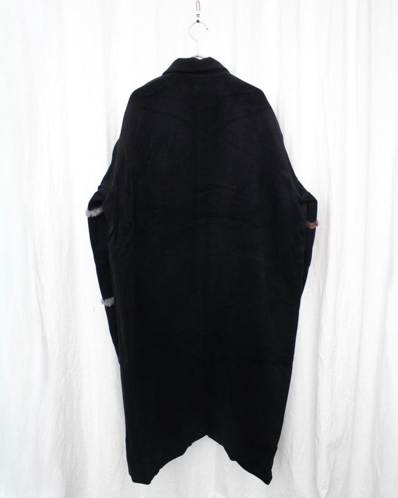 BROKEN CHAIR COAT (MUKTA EX AW24) Black