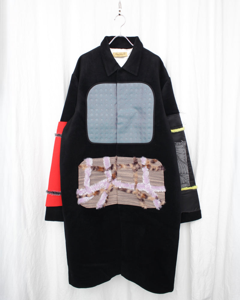 BROKEN CHAIR COAT (MUKTA EX AW24) Black