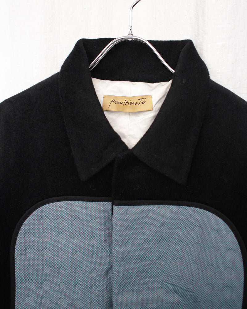 BROKEN CHAIR COAT (MUKTA EX AW24) Black