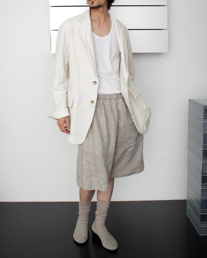 COMME DES GARÇONS SHIRT / PLAIN COTTON FINE JERSEY TANK TOP - White (FZ-T911-051
UW701)