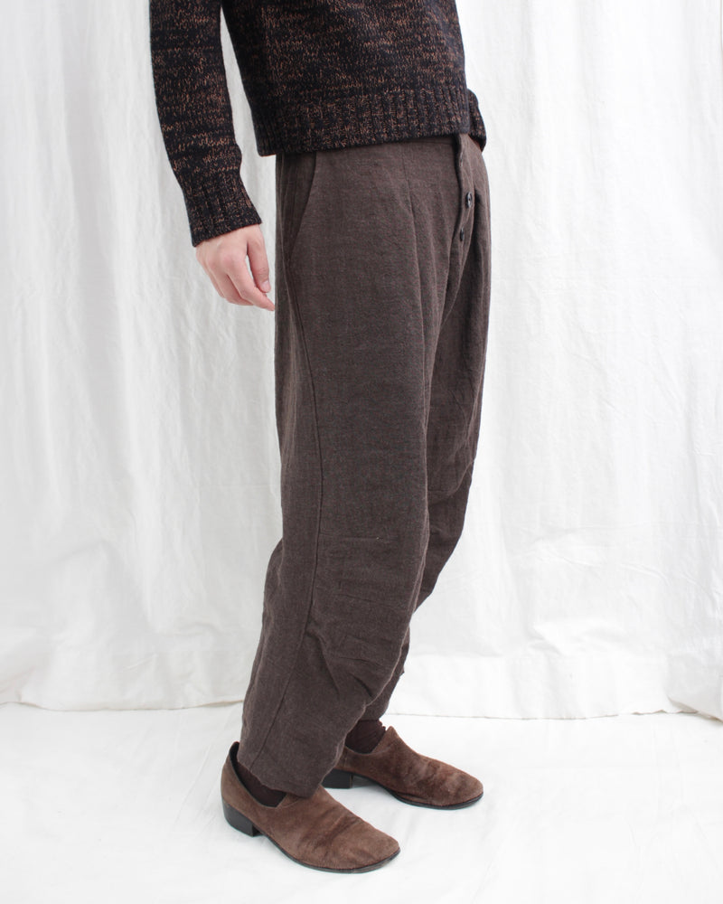 "PROSE" TROUSERS (F2-TR4-11B-20310) Brown