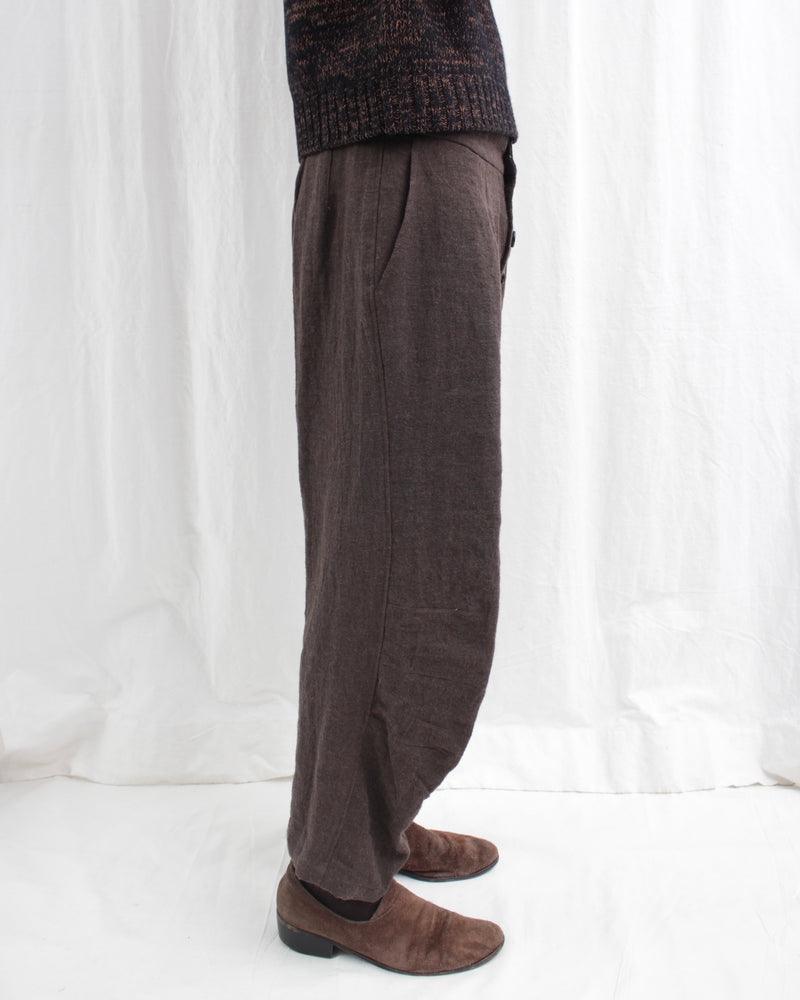 "PROSE" TROUSERS (F2-TR4-11B-20310) Brown