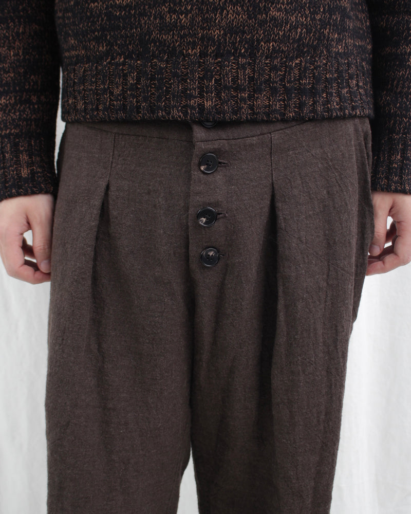 "PROSE" TROUSERS (F2-TR4-11B-20310) Brown