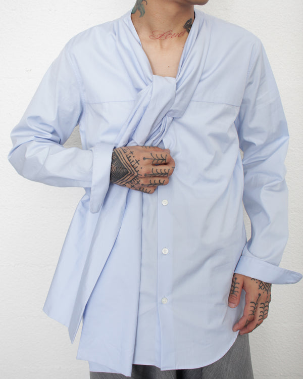 DRIES VAN NOTEN / CURLBITT 2295 M.W.SHIRT - Light Blue (252-020779-2295)