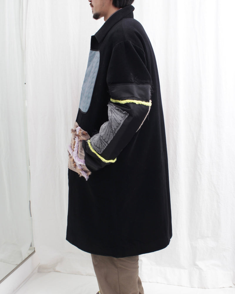 BROKEN CHAIR COAT (MUKTA EX AW24) Black