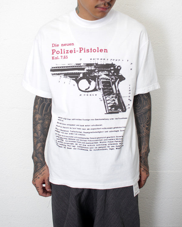 LES SIX / GUN CATALOGUE TEE - White (femtio-åtta-9-gun)