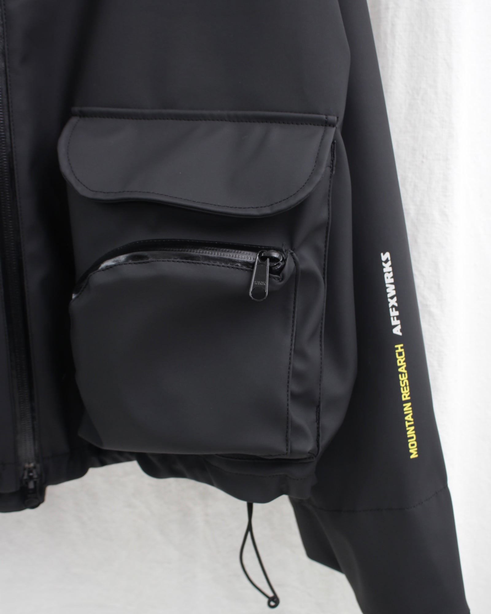AFFXWRKS / AWMR WADING JACKET (FW24XMRJK01) Black – Mukta / Sal