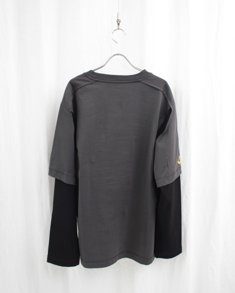 AWMR DUAL SLEEVE L/S T-SHIRT (FW24XMRML01) Black