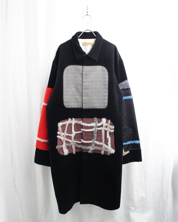 BROKEN CHAIR COAT (MUKTA EX AW24) Black