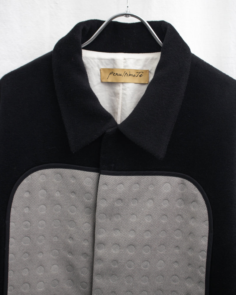 BROKEN CHAIR COAT (MUKTA EX AW24) Black