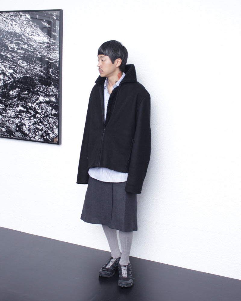 CLASS / SLACKS APRON - Charcoal (CCFA05UNI)
