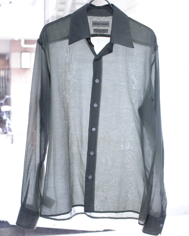CAMISAS MANOLO / CAMISA SHIRT (26010201) Green – Mukta / Sal