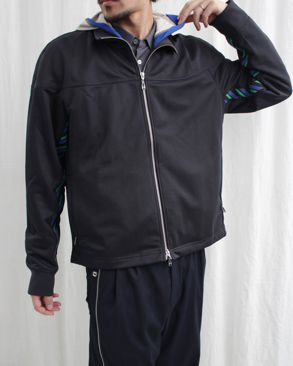 ZIP-UP JERSEY JKT (2203A295) Black