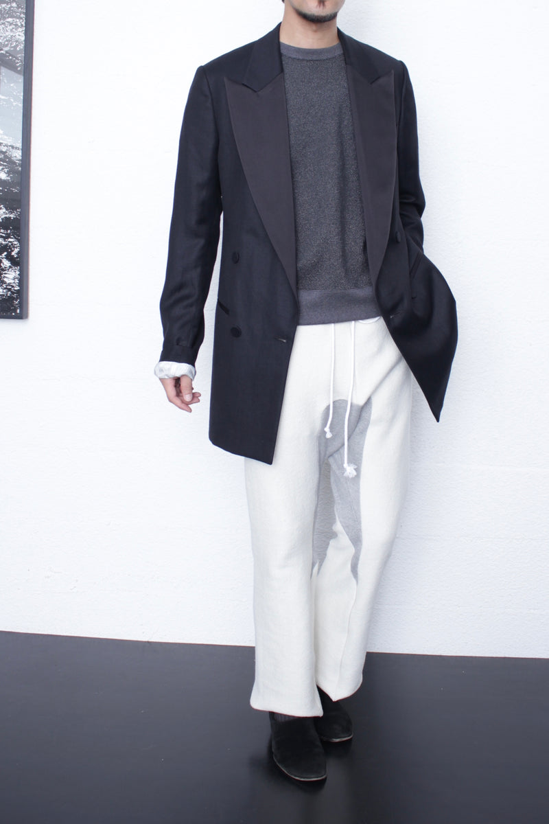 CLASS / "ZEROTOBI" FRENCH TERRY SWEAT PANTS - Grey (CCFA10UNI)