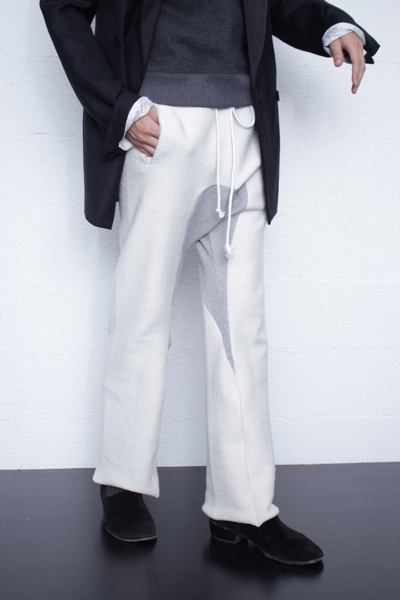 CLASS / "ZEROTOBI" FRENCH TERRY SWEAT PANTS - Grey (CCFA10UNI)