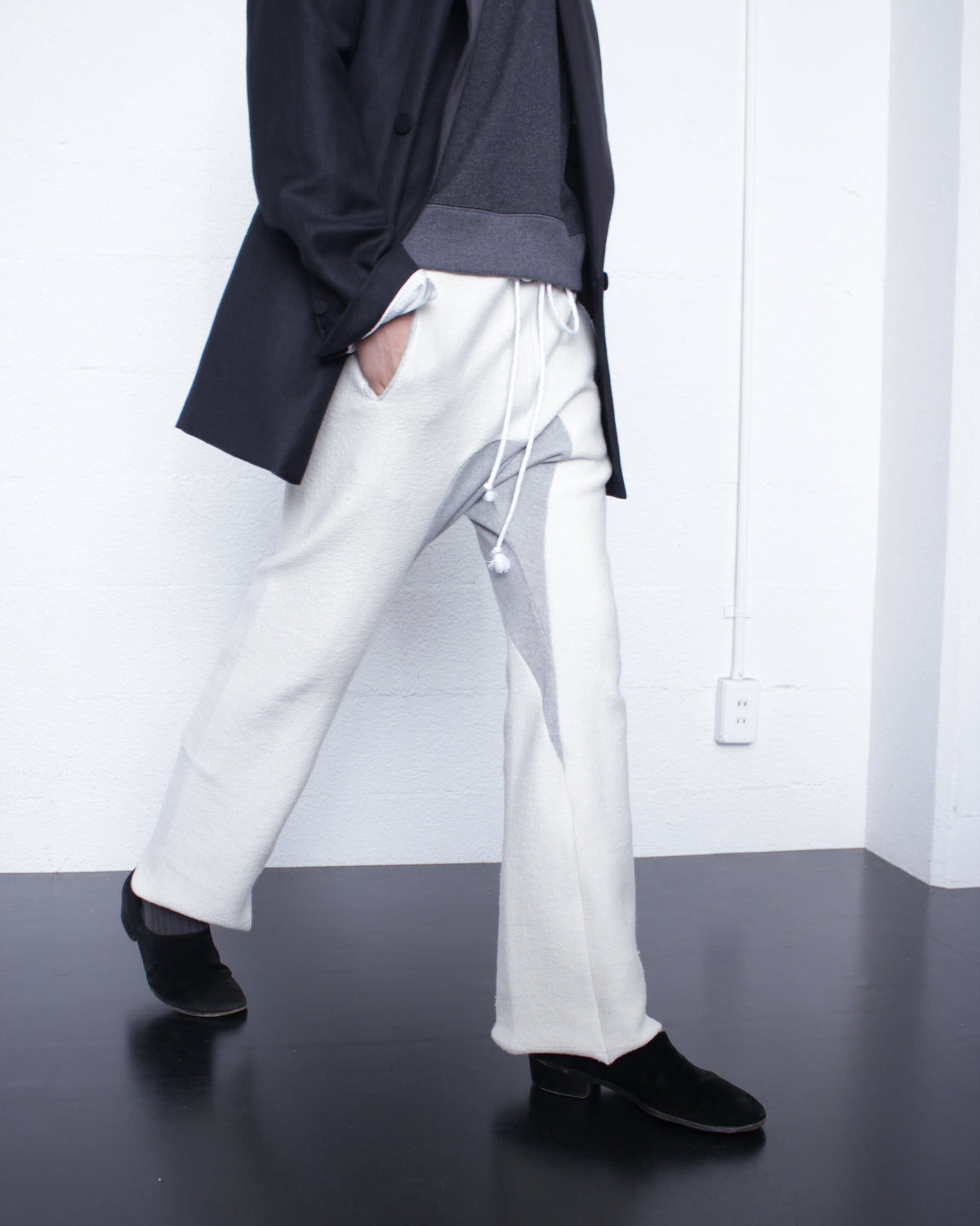 i shii ghost leather dirby サイズ44 I SHII / GHOST LEATHER DIRBY (I SHII-05) Black – Mukta / Sal