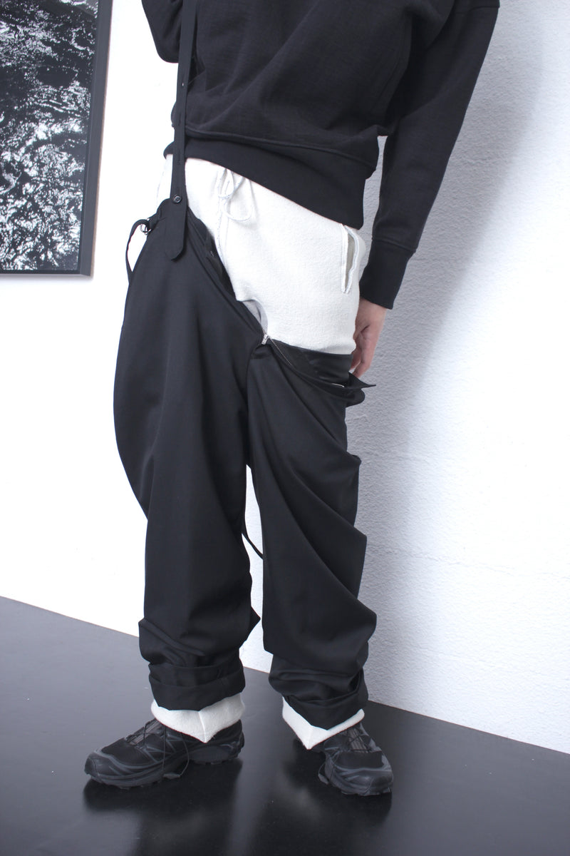CLASS / "ZEROTOBI" FRENCH TERRY SWEAT PANTS - Grey (CCFA10UNI)