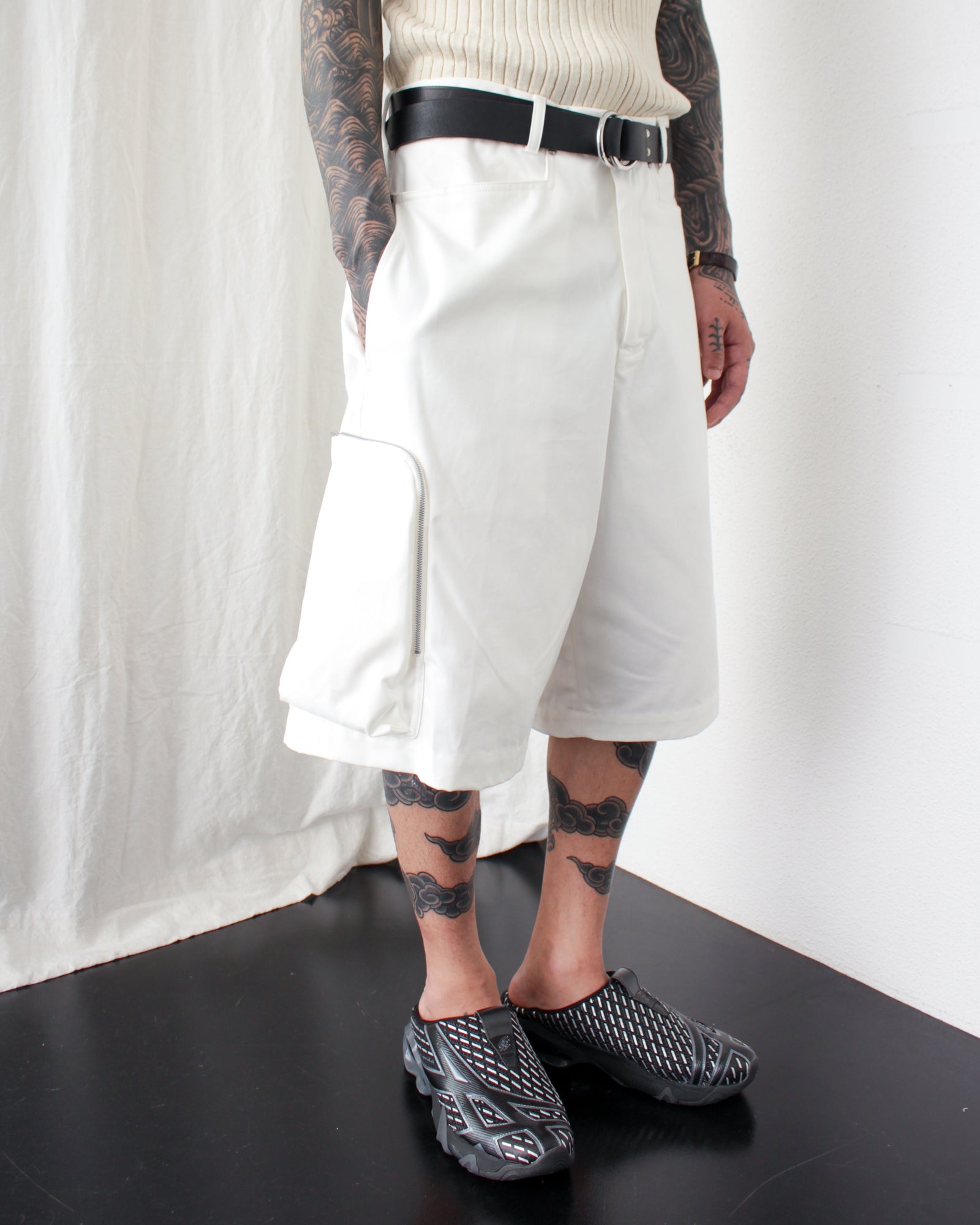 ファッションの POCKET (4+4) 8 OCTIA / MATSUFUJI SHORT (MTMK Canvas - PANTS パンツ