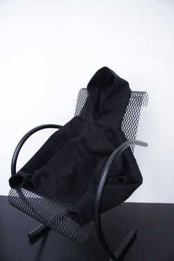 CLASS / LOOP WHEEL BOXY HOODIE - Black (CCFA09UNI)