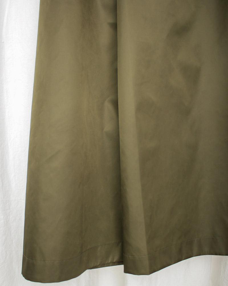 GABRIELA COLL GARMENTS / NO.316 TECHNICAL CROSSED SKIRT - Green (S17-316)