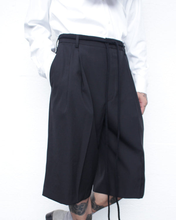 DRIES VAN NOTEN / PANROM SHORT 2057 M.W.PANTS - Black (252-020935-2057)