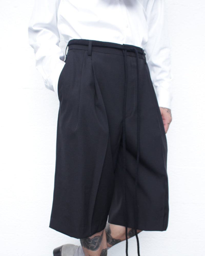 DRIES VAN NOTEN / PANROM SHORT 2057 M.W.PANTS - Black (252-020935-2057)