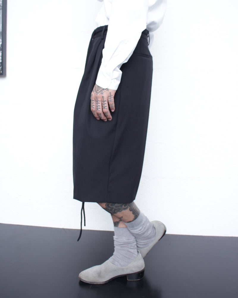 DRIES VAN NOTEN / PANROM SHORT 2057 M.W.PANTS - Black (252-020935-2057)