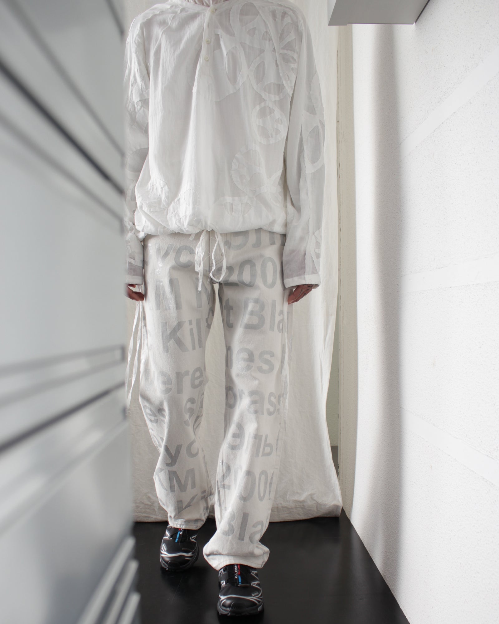 ENSOU. エンソウ 通販 BIG-E 4PK JEANS-WASHED (E12P010) White X