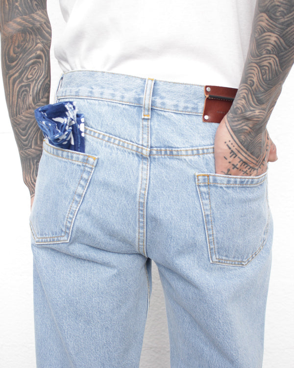 DRIES VAN NOTEN / PANTHERO BIS DEN 2380 M.W.PANTS - Light Blue (252-020922-2380)