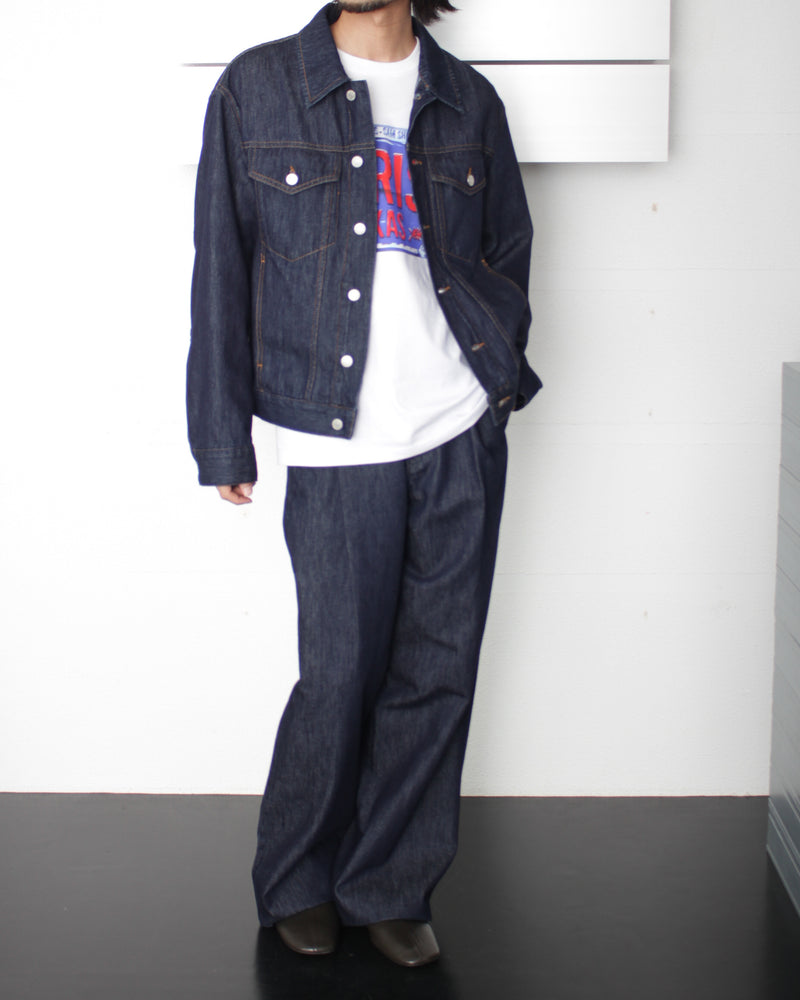 DRIES VAN NOTEN / PENNING DEN 2381 M.W.PANTS - Indigo (252-020923-2381)