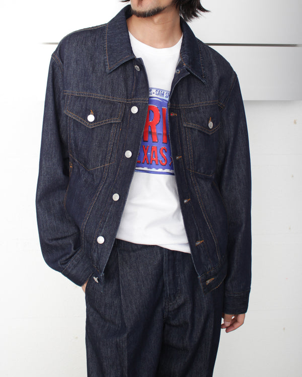 DRIES VAN NOTEN / VUSKIN DEN 2381 M.W.JACKET - Indigo (252-020581-2381)