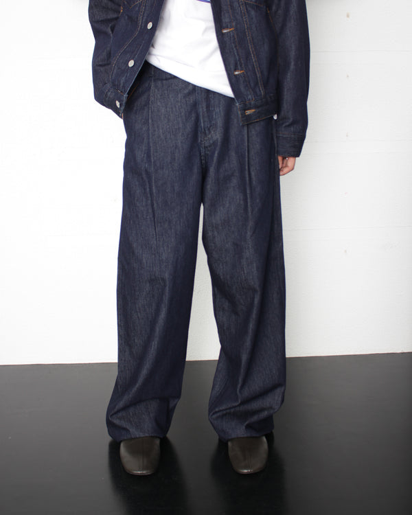 DRIES VAN NOTEN / PENNING DEN 2381 M.W.PANTS - Indigo (252-020923-2381)