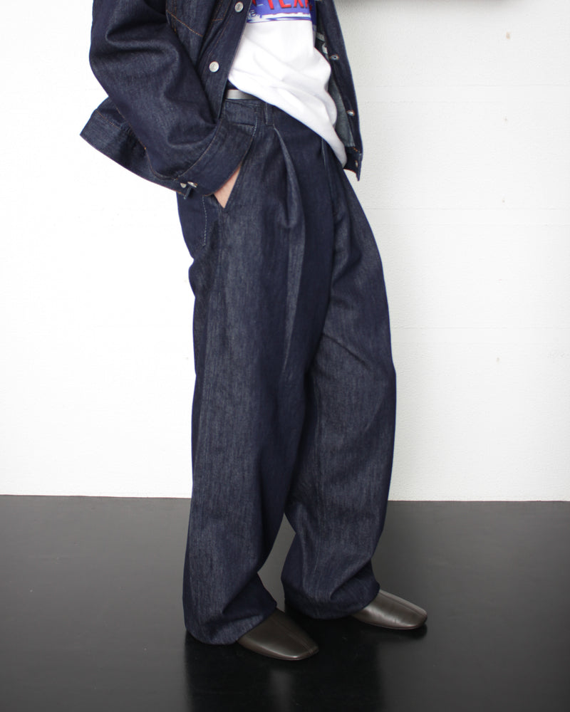 DRIES VAN NOTEN / PENNING DEN 2381 M.W.PANTS - Indigo (252-020923-2381)