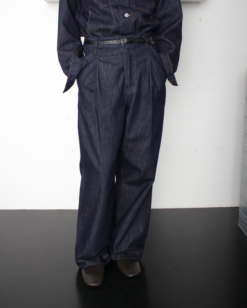 DRIES VAN NOTEN / PENNING DEN 2381 M.W.PANTS - Indigo (252-020923-2381)