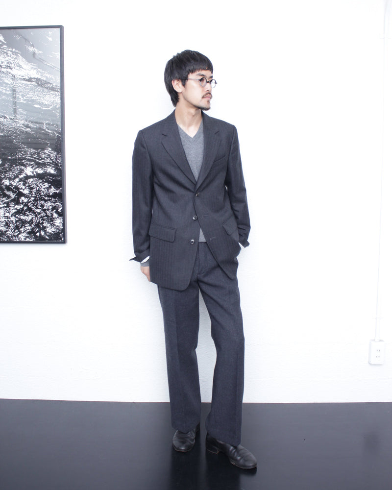 DRIES VAN NOTEN / PANVEL SHORT 2118 M.W.PANTS - Dark Grey (252-020997-2118)