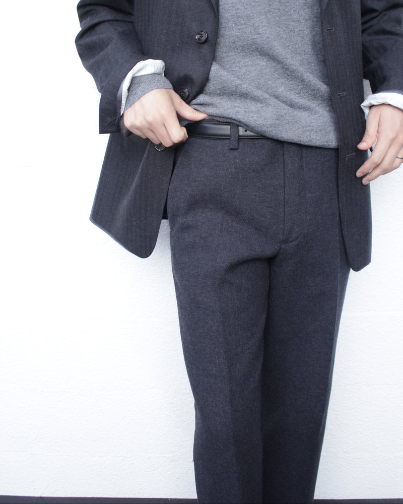 DRIES VAN NOTEN / PANVEL SHORT 2118 M.W.PANTS - Dark Grey (252-020997-2118)