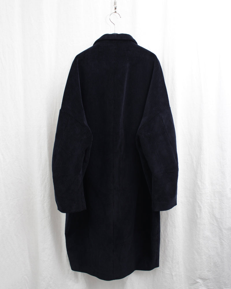 << Re: >> COCOON COAT (OA-AW22-CT-103-01) Midnight Navy